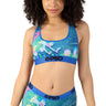 Psd Underwear - Womens Rick & Morty Portal Haze Racerback Sports Bra