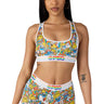 Psd Underwear - Womens Rainbow Brite Rainbow Twist Sports Bra