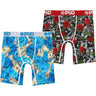 Psd Underwear - Boys Rich Blooms 2-Pack Boxer Brief