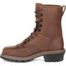 Rocky - Mens Square Toe Logger Waterproof Work Boot