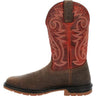 Rocky - Mens Worksmart 11" Composite Toe Waterproof Western Boot