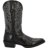 Men Blk 12" Wstrn