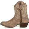 Crush by Durango Women's Distressed Shortie Western Boot