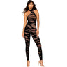 Dreamgirl - Womens Black Diamond Bodystocking