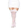 Dreamgirl - Womens Black Diamond Bride Thigh High