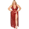 Dreamgirl - Womens Gown And G-String Set Lingerie