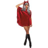 Dreamgirl - Womens Hell Yeah Poncho Accessory Component