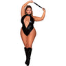 Dreamgirl - Womens Teddy And Flogger