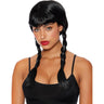 Dreamgirl - Womens Double Braid Wig With Bangs