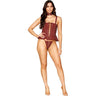 Dreamgirl - Womens Bustier, G-String, And Collar