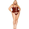 Dreamgirl - Womens Bustier, G-String, And Collar