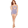 Dreamgirl - Womens Garter Slip And G-String