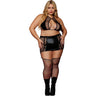 Dreamgirl - Womens Bralette And Garter Skirt Set