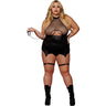 Dreamgirl - Womens Garter Slip And Leash