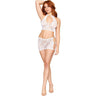 Dreamgirl - Womens Bralette And Skirt Set