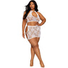 Dreamgirl - Womens Bralette And Skirt Set