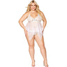 Dreamgirl - Womens Babydoll And G-String