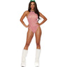 Dreamgirl - Womens Candy Cane Bodysuit Costume