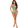 Dreamgirl - Womens Cropped Bustier And Thong