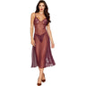 Dreamgirl - Womens Gown And G-String Set