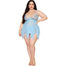Dreamgirl - Womens Babydoll And G-String