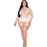Dreamgirl - Womens Teddy And Garter Belt