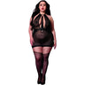 Dreamgirl - Womens Fetish Garter Slip And Flogger