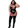 Dreamgirl - Womens Fetish Bustier And G-String