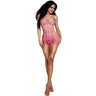 Dreamgirl - Womens Ombre Swagged Fringe Dress With Attached Bra And Panty