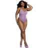 Dreamgirl - Womens Ombre Glitter Mesh Strappy Bodysuit