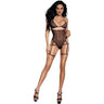 Dreamgirl - Womens Red Diamond Strappy Teddy