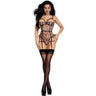 Dreamgirl - Womens Wild Cat Leopard Print Balconette Teddy