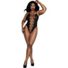 Dreamgirl - Womens Black Diamond Easy Teddy