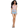 Dreamgirl - Womens Black Diamond Desire Mini Dress