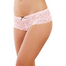 Dreamgirl - Open Crotch Lace Boy Short Panty