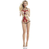 Dreamgirl - Womens Desire Applique Teddy