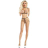 Dreamgirl - Womens Cleo Gold Coin 2-Piece Set