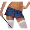Dreamgirl - Womens Plaid Mini Skirt Bedroom Costume