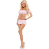 Dreamgirl - Womens Scrunch Top Bedroom Costume
