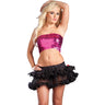 Dreamgirl - Womens Sequin Tube Top Bedroom Costume