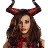 Dreamgirl - Curved Demon Horns Headpiece