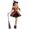 Dreamgirl - Womens Sweet As Candy Corn Witch Costume