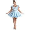 Dreamgirl - Womens Lost Slipper Princess Costume