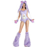 Dreamgirl - Womens Purple Care Creature Costume
