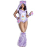 Dreamgirl - Womens Purple Care Creature Costume