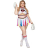 Dreamgirl - Womens Bomb Cherry Cheerleader Costume