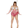 Dreamgirl - Womens Rosé Flapper Costume