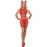 Dreamgirl - Womens Fiery Red Devil Costume