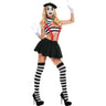 Dreamgirl - Womens Hush Mime Costume