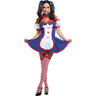 Dreamgirl - Womens Risqué Rag Doll Costume
